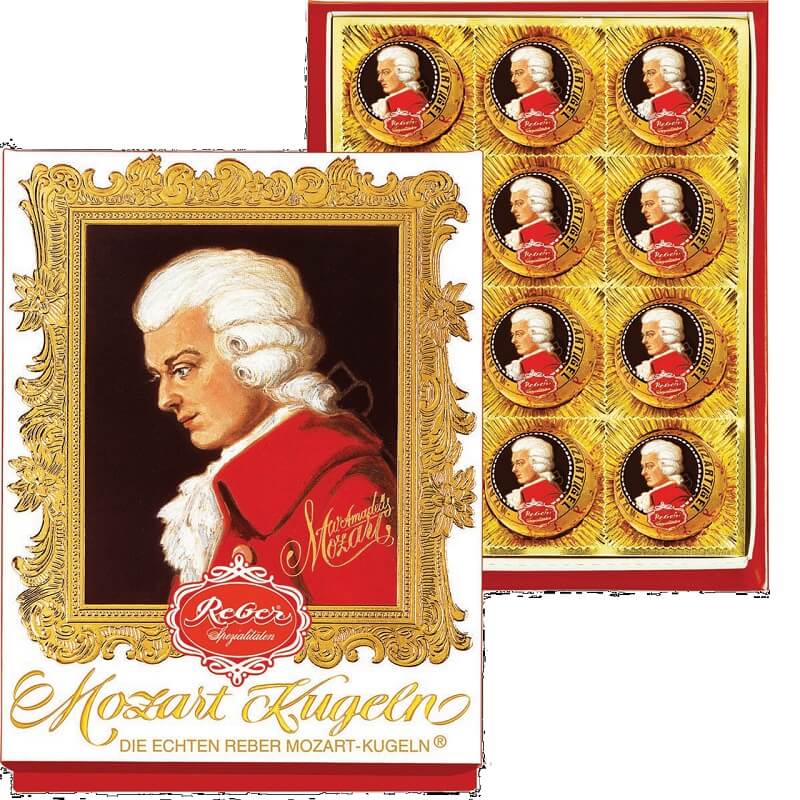 Mozart Kugel Picture Box 240g