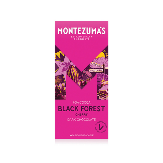 Montezuma'S Black Forest Bar (Dark W/Cherry)