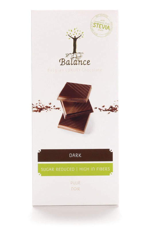 Balance Stevia Sugar Free Dark Chocolate Bar 85g