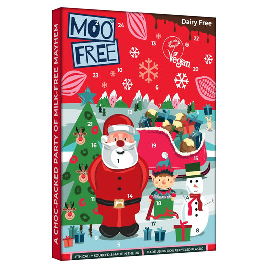 Moo Free Choccy Advent Calendar 70g