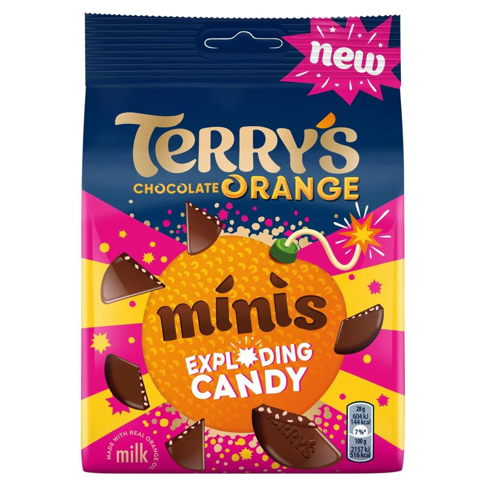 Terry's Chocolate Orange Minis Exploding Candy 91g