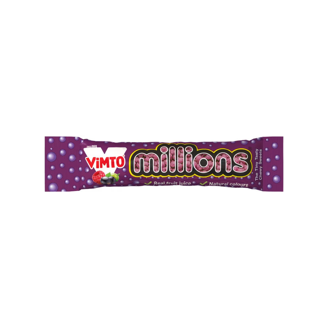 Millions Vimto 55G Tubes