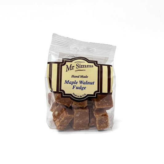 Mr Simms Maple And Walnut Fudge Bag 150g