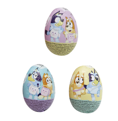 Rose Chocolate Bluey Surprise Eggs 20g