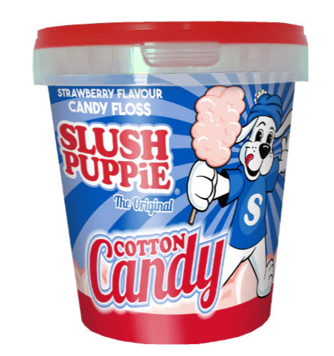 Slush Puppie Strawberry & Raspberry Candy Floss 30g