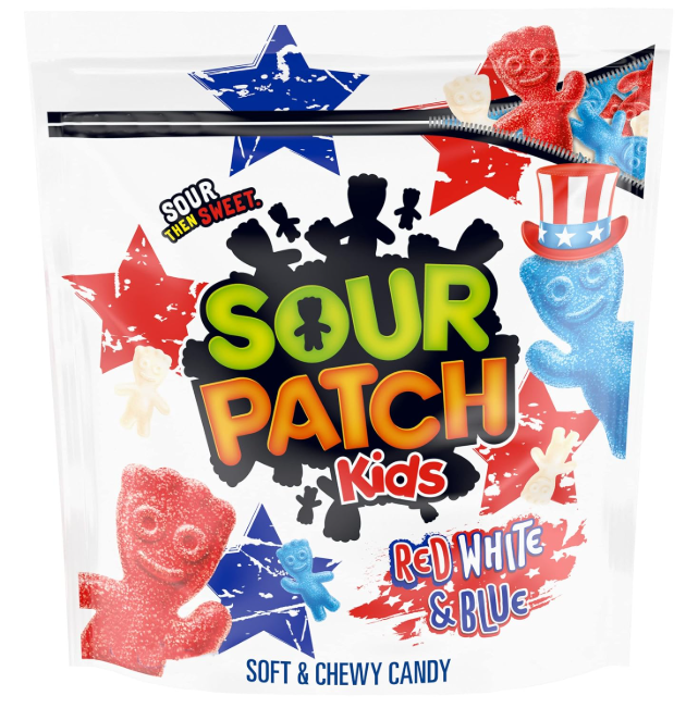 Sour Patch Kids Red, White & Blue