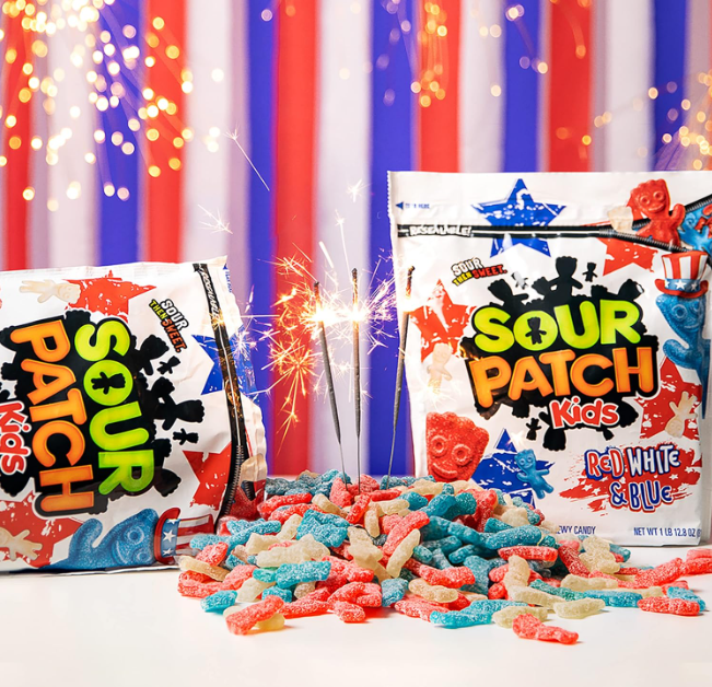 Sour Patch Kids Red, White & Blue