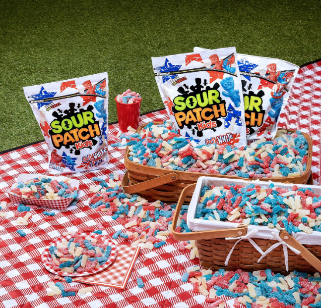 Sour Patch Kids Red, White & Blue