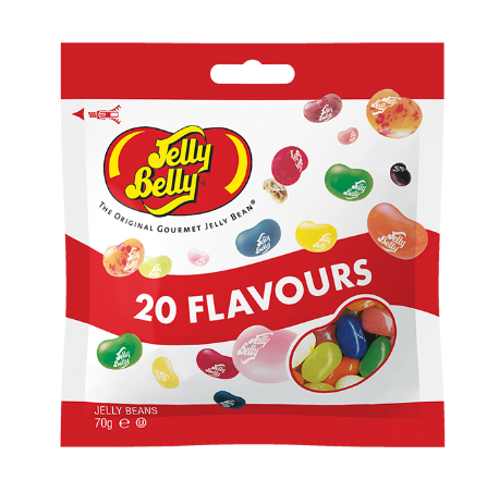 Jelly Belly 20 Assorted Flavour Mix Jelly Beans Bag 70g