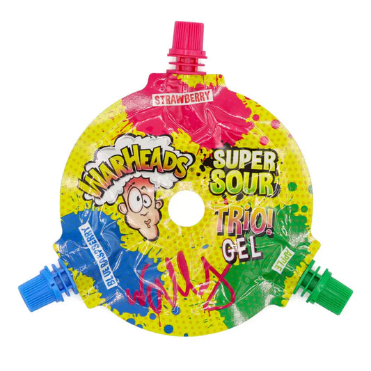 Warheads Super Sour Trio Gel Wheel 51g